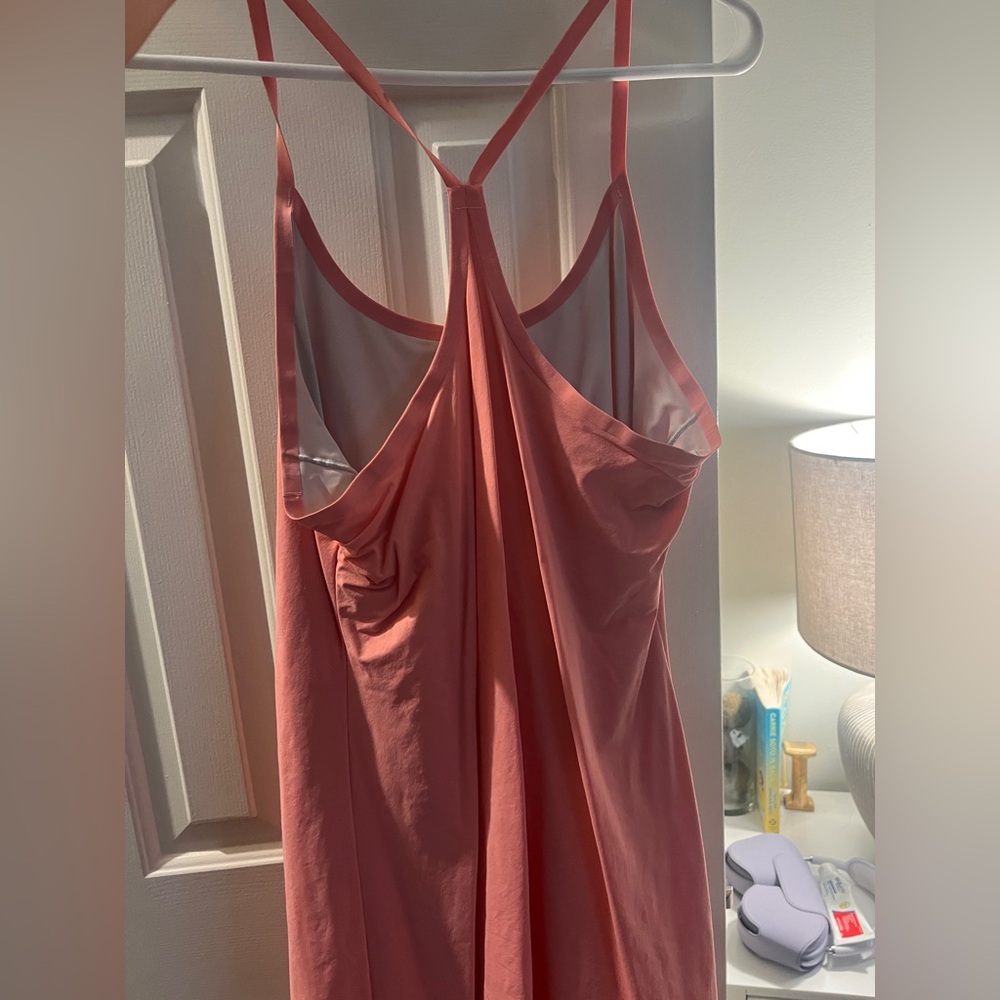 Elegant Pink Sleeveless Dress